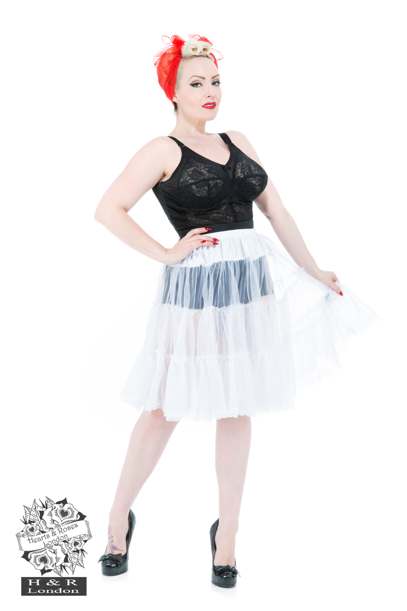 White 25'' Petticoat